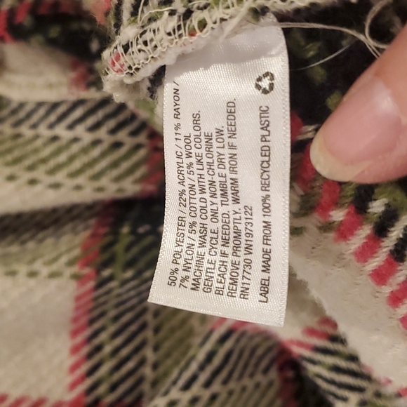 WILD Fable Plaid Jacket Size XS - Picture 6 of 6